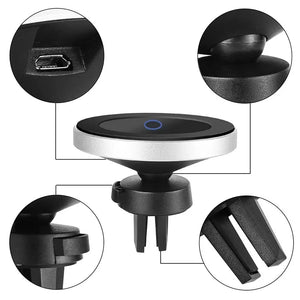 Fast Car Wireless Charger with Magnetic Phone Holder Rieworkes