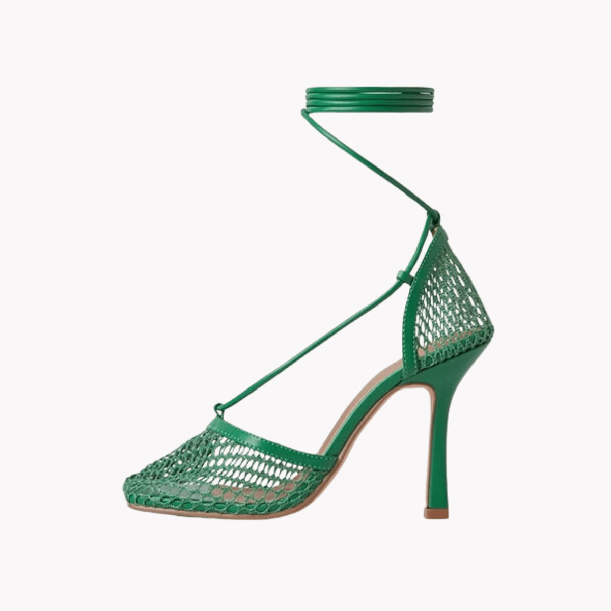 Netted Tie Up Heels Rieworkes