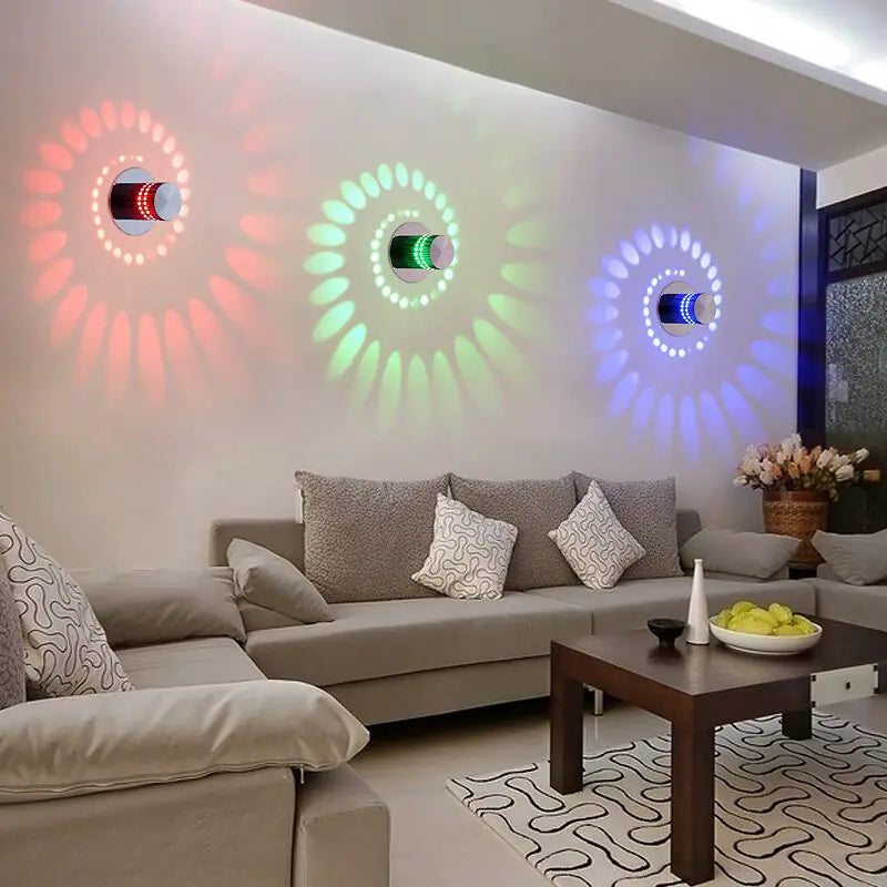 Modern LED Color-Changing Corridor Wall Light Fixture Mimarta