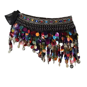 Belly Dance Waist Chain for Beginners with Sequins Mimarta