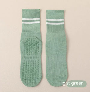 Mid-Calf Anti-Odor Non-Slip Silicone Indoor Socks Rieworkes