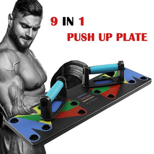 9 in 1 Push Up Rack Board Men Women Fitness Exercise Push - up Stand - Rieworkes