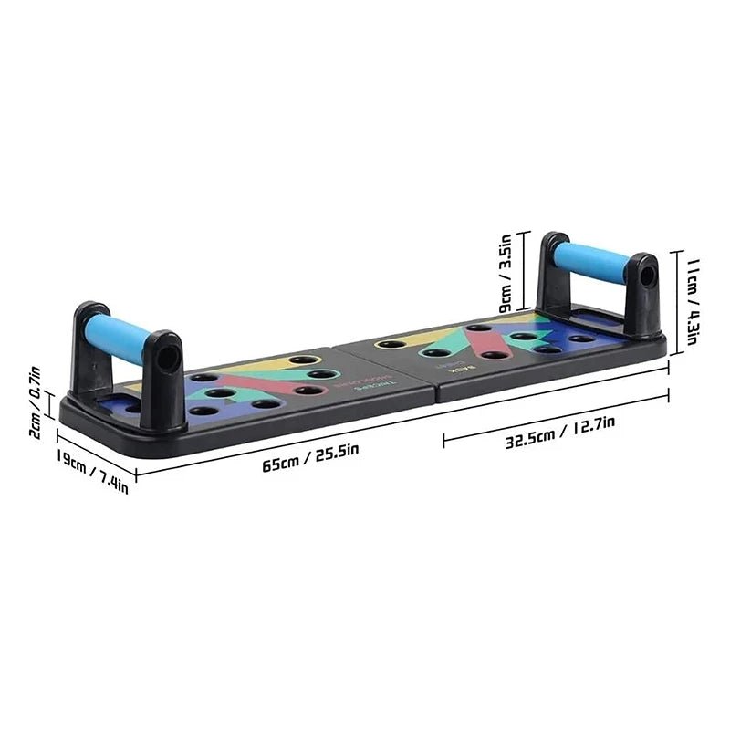 9 in 1 Push Up Rack Board Men Women Fitness Exercise Push - up Stand - Rieworkes