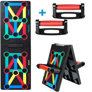 9 in 1 Push Up Rack Board Men Women Fitness Exercise Push - up Stand - Rieworkes