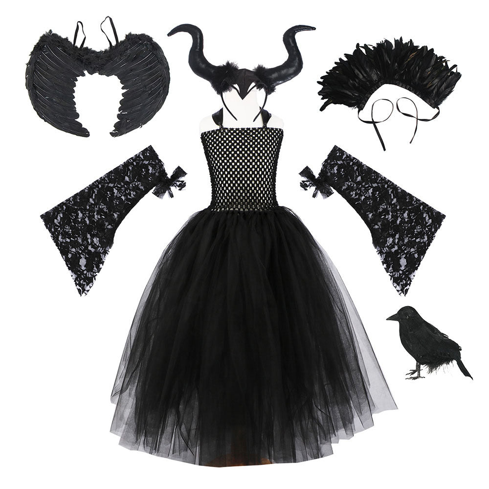 Sleeping Queen Halloween Costume Dress for Kids Mimarta