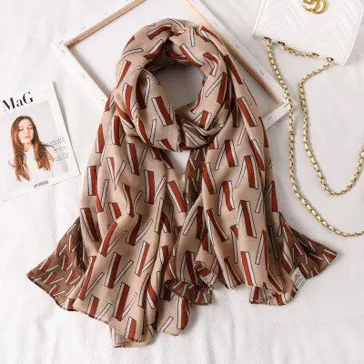 Plaid Scarf for Women Rieworkes
