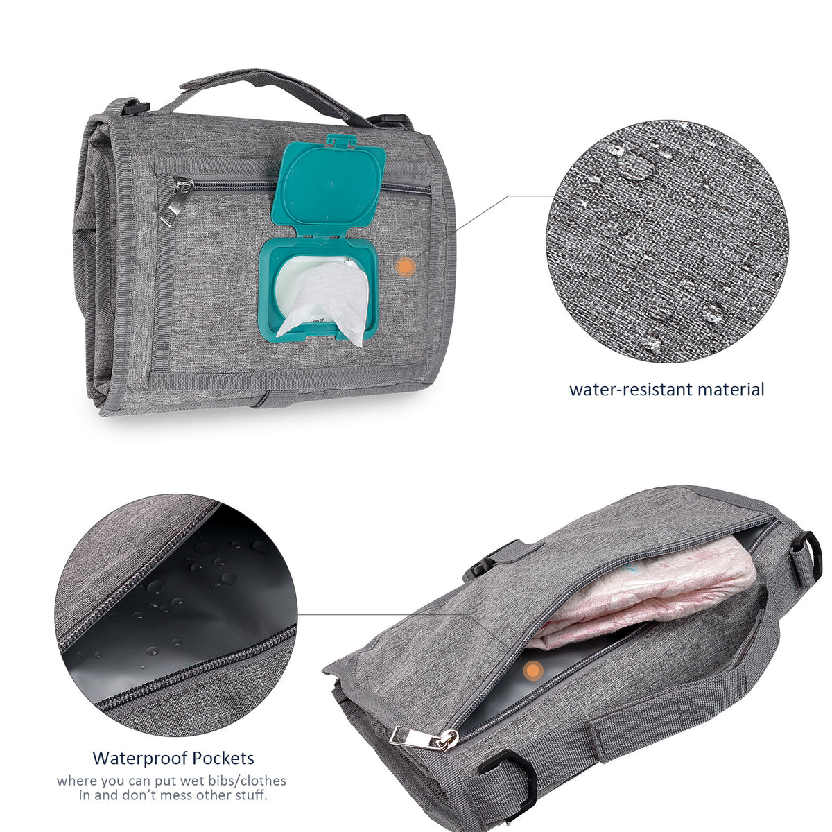 Portable Baby Changing Pad Mimarta