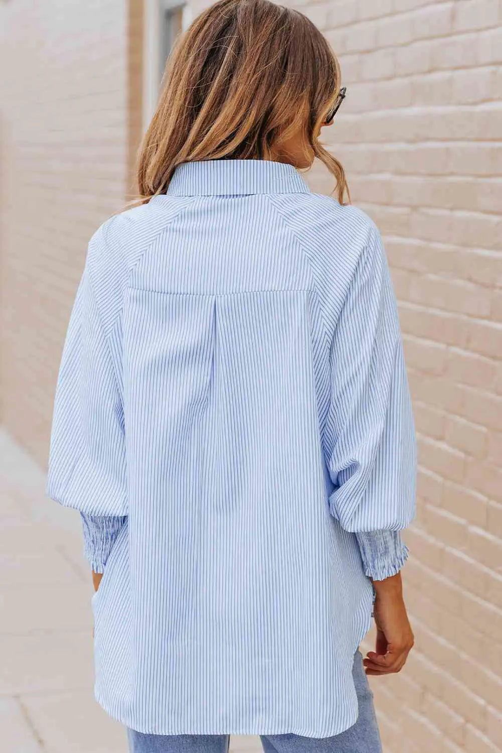 Fernanda Lantern Sleeve Shirt Rieworkes