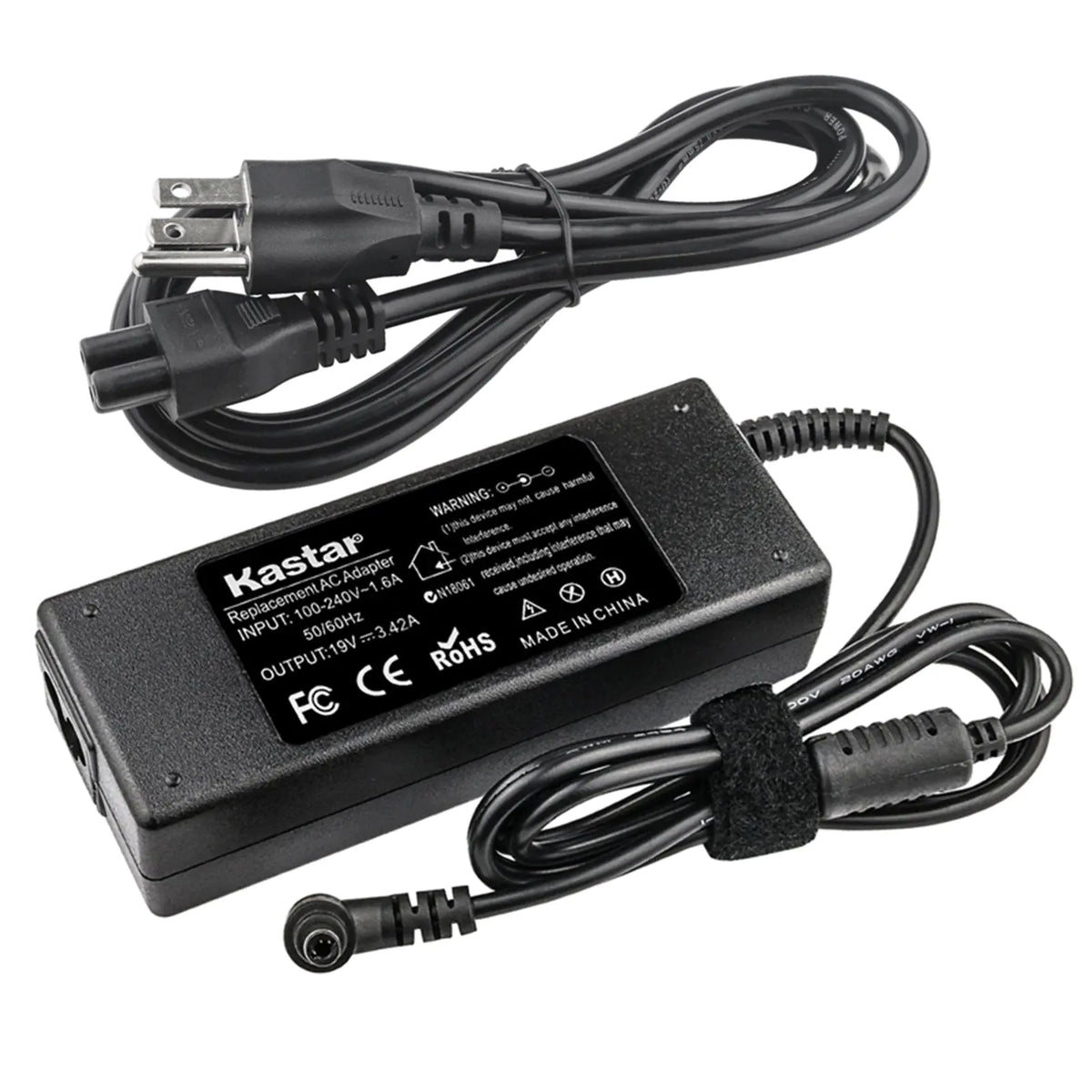 Kastar Power Supply for Gateway KAL90 LL1 MC78 MD78 NE51B19U NE52203U NE56R NE56R28U NE56R43U NE71B NV47H NV50A NV52L NV52L06U NV55S NV57H57U NV57H58U NV57H73U NV57H77U NV75S26U NV77H NV7915U P5WS6 Mimarta