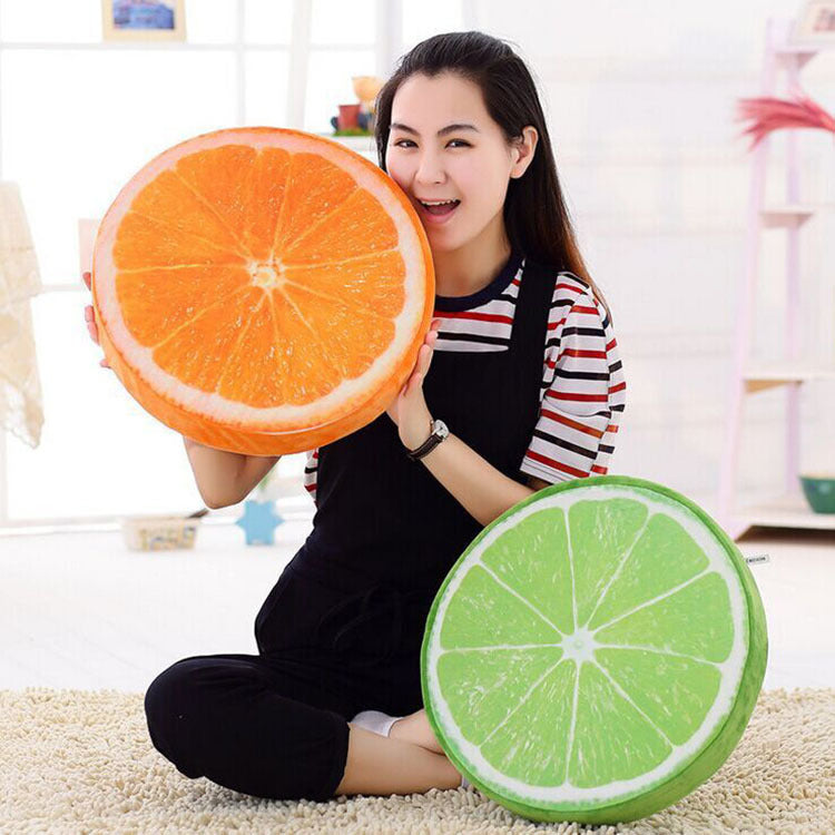 3D Cute Fruit Plush Pillow Mimarta