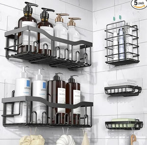 Bathroom Wall-mounted Storage Rack Mimarta