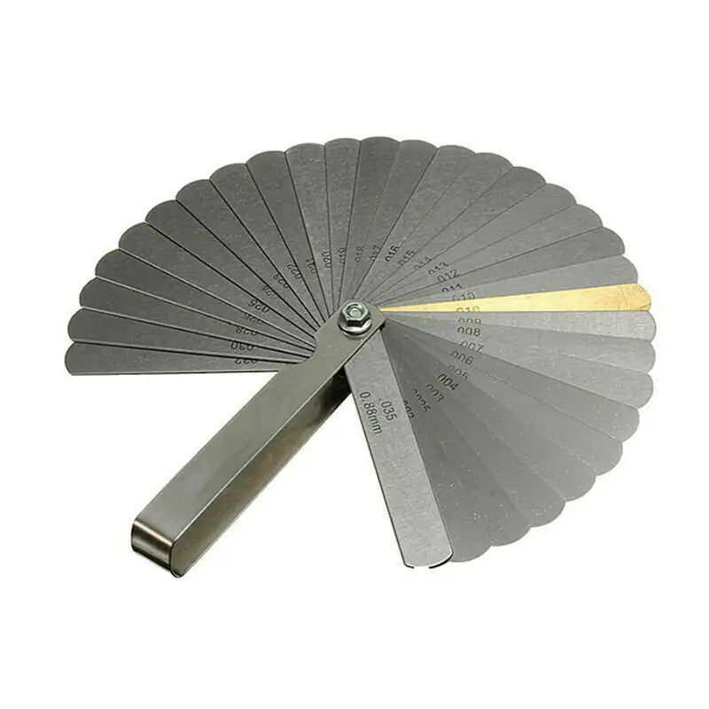 32 Blade Feeler Gauge Dual Reading Combination Feeler Gauge Metric & SAE US NEW Rieworkes