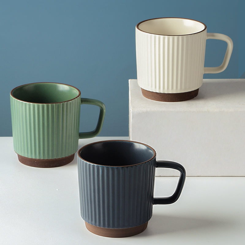 Japanese Retro Ceramic Coffee Mug - Nordic Style Mimarta