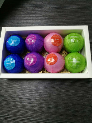 Aromatherapy Bath Bombs Set with Essential Oils Mimarta