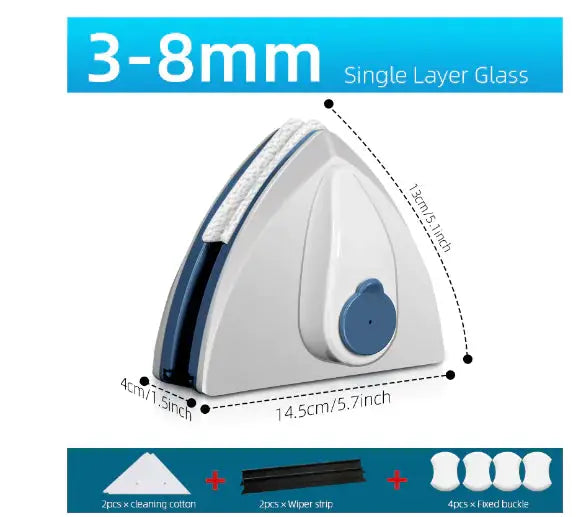 Magnetic Window Cleaner Rieworkes