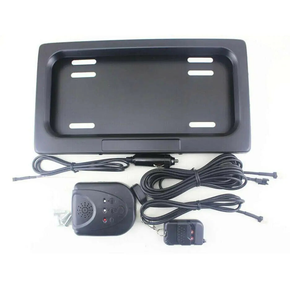 Electric License Plate Holder Rieworkes