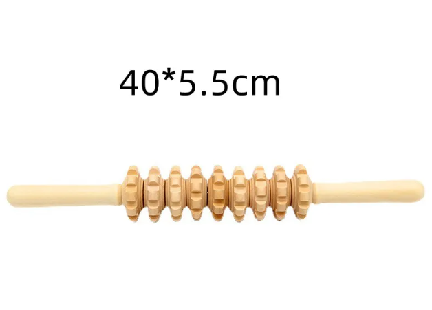 Wooden Anti-Cellulite Hand Massage Roller Set (Multiple Options) Mimarta