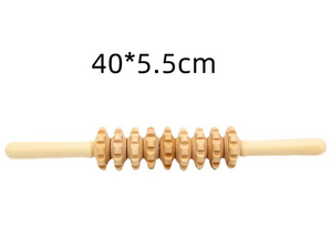 Wooden Anti-Cellulite Hand Massage Roller Set (Multiple Options) Mimarta