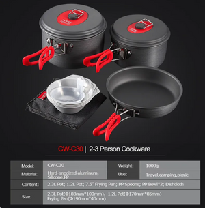 Portable Outdoor Cookware Set Mimarta