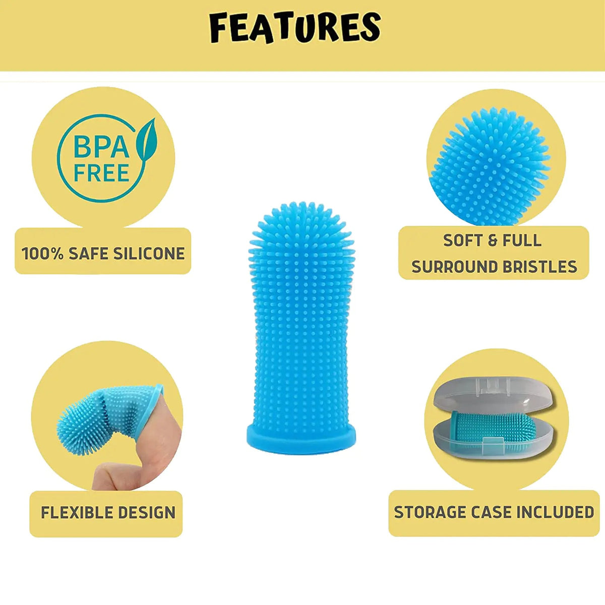Super Soft Dog Toothbrush Rieworkes