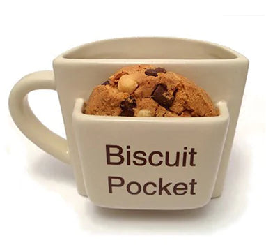 Creative Face Cookie Ceramic Mug for Coffee and Tea Mimarta
