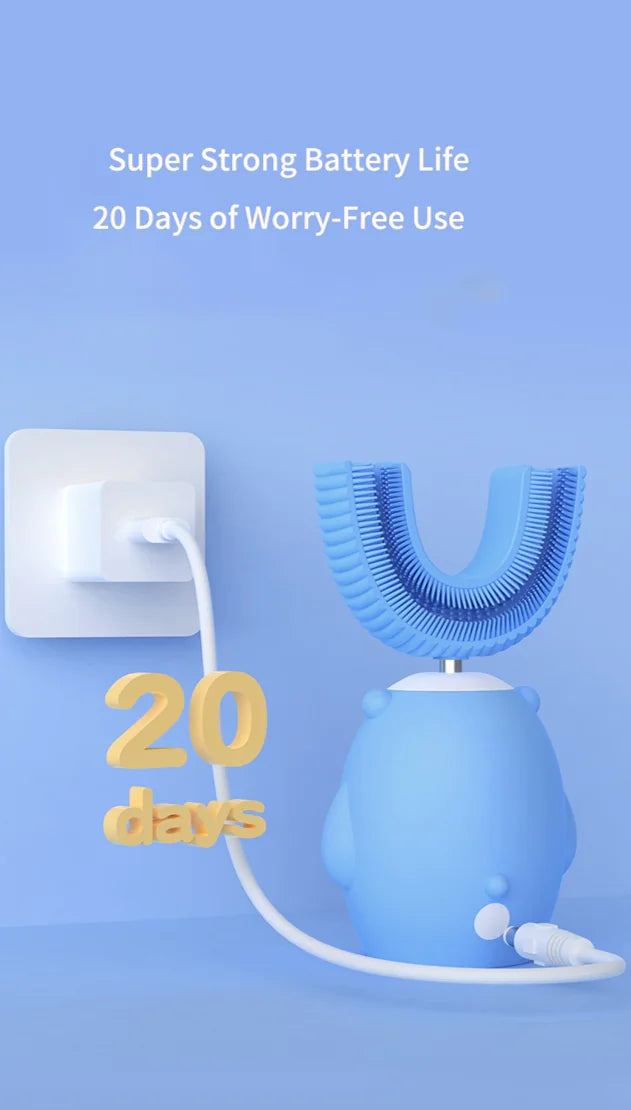 Kid's U-Shape Electric Toothbrush Rieworkes