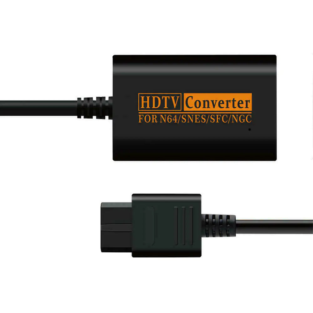 N64 To HDMI Converter Adapter HD Link Cable For Nintendo Gamecube Super NES SNES Rieworkes