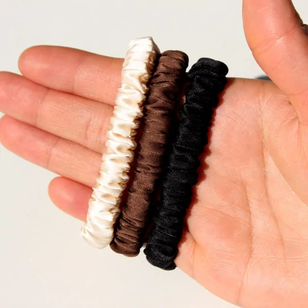 Silk Skinnies Scrunchie Set Rieworkes