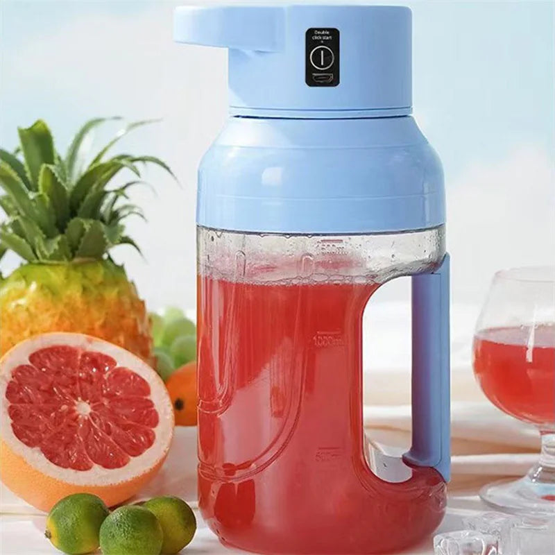 Electric Juicer Portable Large Capacity 1500ml Juice USB Rechargeable Rieworkes