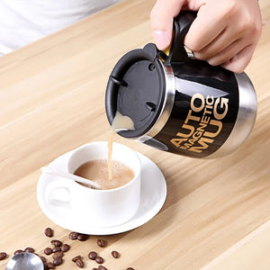 Self Stirring Magnetic Mug Rieworkes