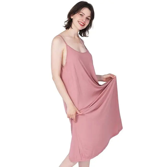 Women Nightgowns Summer Sleepwear Night Dresses 2XL-7XL Plus Size Rieworkes