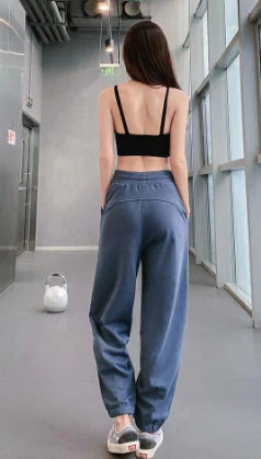 Women's Loose Print Sweatpants and Hoodie Set Mimarta