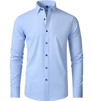 Men's Wrinkle-Free Elastic Business Shirt Mimarta
