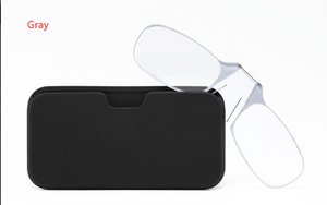 Legless Clamp Nose Reading Glasses For Both Men And Women +2.00 +2.50 Rieworkes
