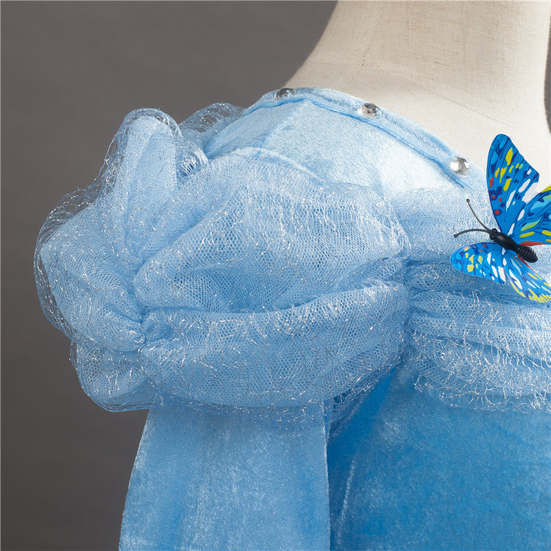 Cinderella Halloween Dress for Girls - Princess Costume Mimarta