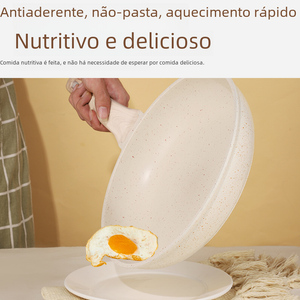 Non-Stick Stone Cookware Set - 4 Pieces for Home Use Mimarta