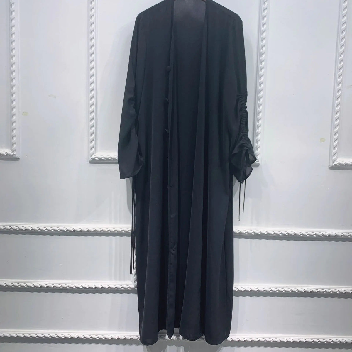 Patchwork Sleeved Cardigan Robe for Women Mimarta