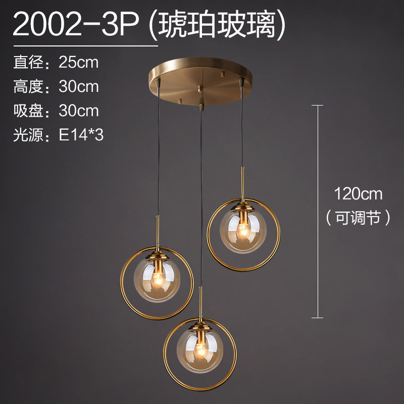 Nordic Modern Minimalist Glass Pendant Light Mimarta