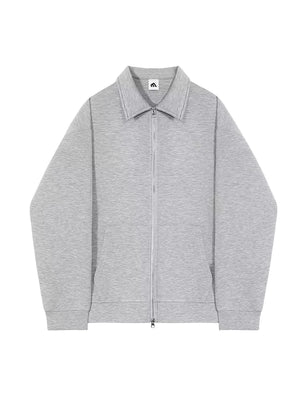 Flip Collar Zipper Coat Rieworkes