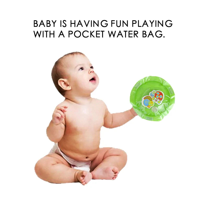 Tummy Time Inflatable Water Mat for Babies Rieworkes