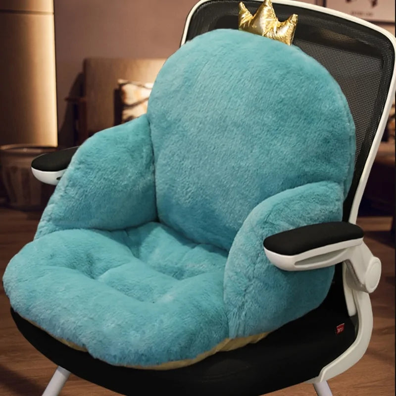 One-piece Chair Cushion: Office/Home Seat Support &amp; Backrest Rieworkes