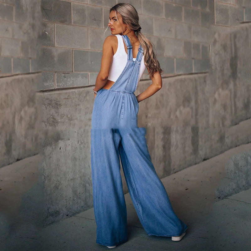 Denim Suspender Overalls Rieworkes