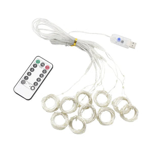 LED Curtain  String Light Rieworkes