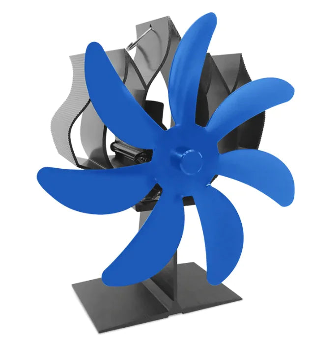 Ice Fishing Fire Protection Fireplace Fan – Efficient Heat Distribution Fan Mimarta