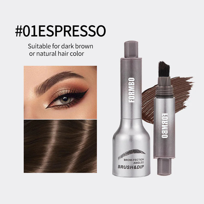 3D Eyebrow Brush with Pressing Head Eyebrow Cream Rieworkes