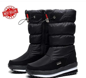 Thick waterproof and anti-ski boots for Winter Mimarta
