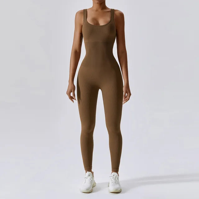 Workout Long Sleeve Rompers Sportswear Gym Rieworkes