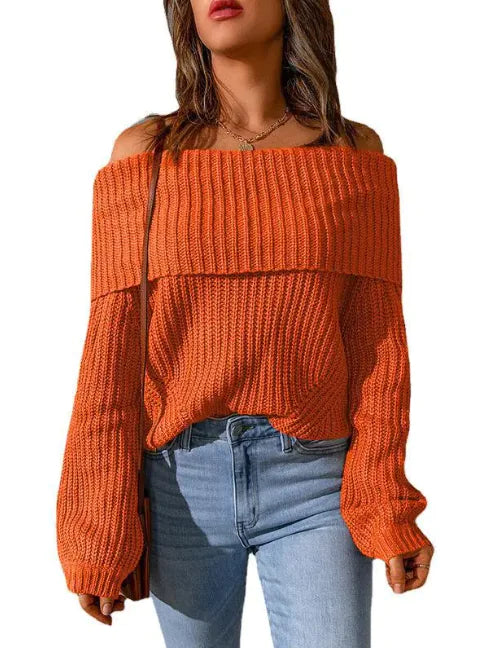 Off-the-Shoulder Sweater Rieworkes