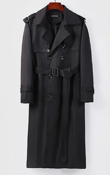 Over-the-Knee Plus Size Trench Coat Rieworkes