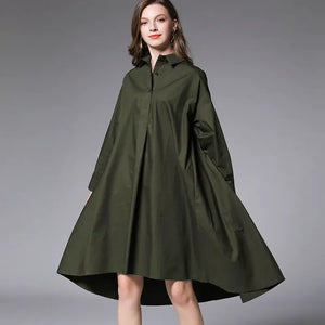 Loose Fashion Women's Shirt Dress Mimarta